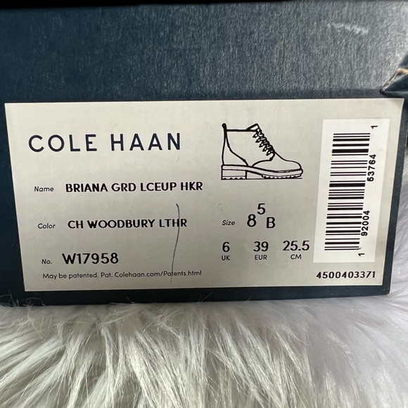 New Cole Haan Women's Briana Grand Lace-up Hiker Boot Hiking - Picture 12 of 15